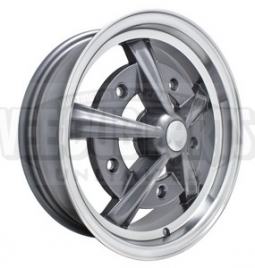 EMPI Anthracite Raider Wheel 5x205, 15"x5"